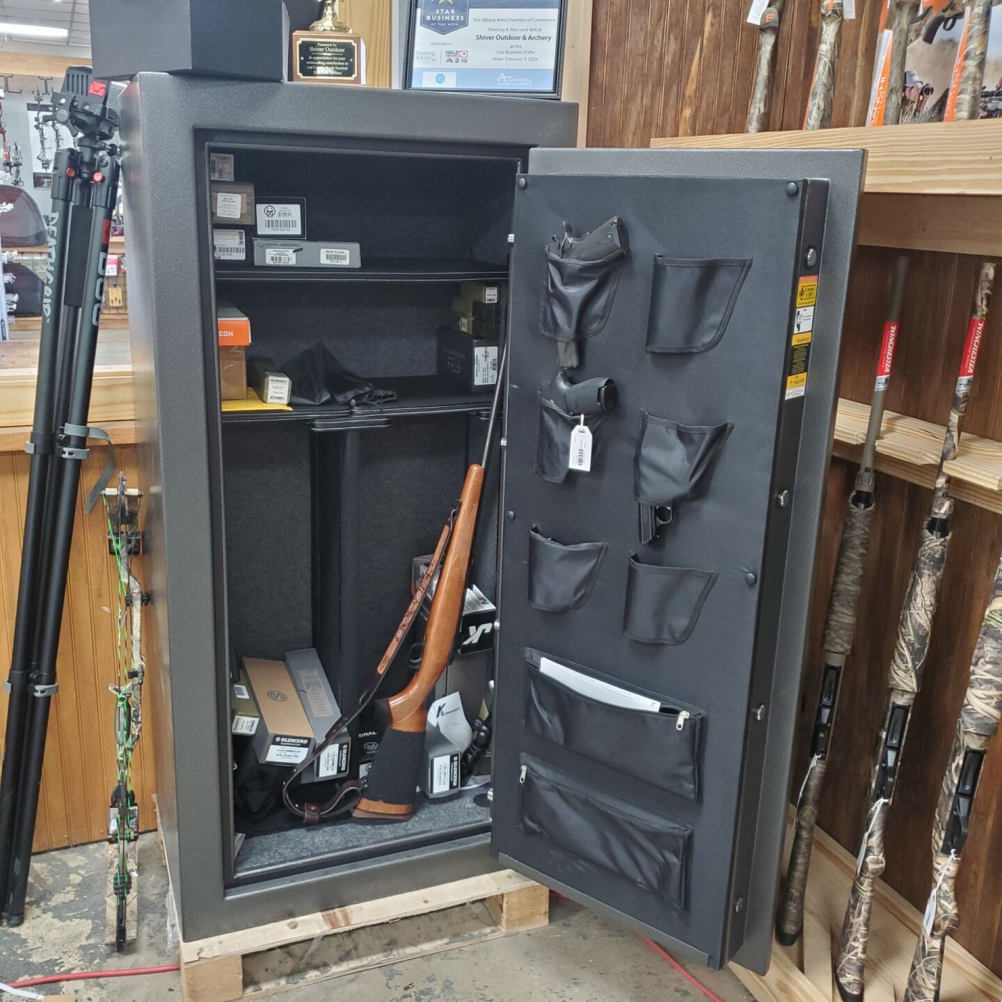 how to store weapons safely